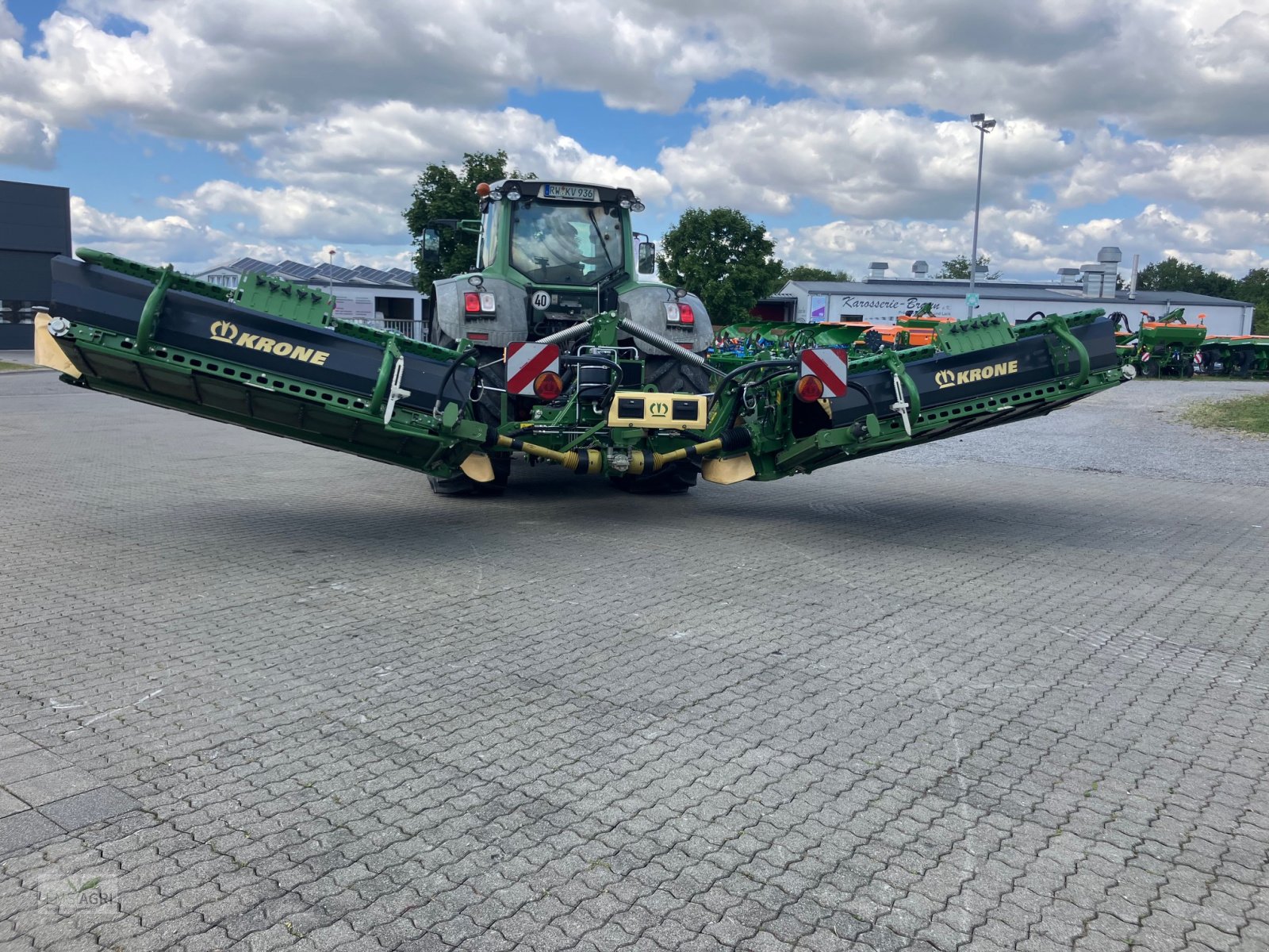 Mähwerk Türe ait Krone EASYCUT B 870 CV COL, Gebrauchtmaschine içinde Vöhringen (resim 2)