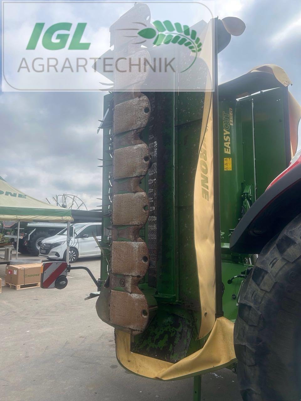 Mähwerk tip Krone EasyCut B 870 CV, Gebrauchtmaschine in Nabburg (Poză 6)