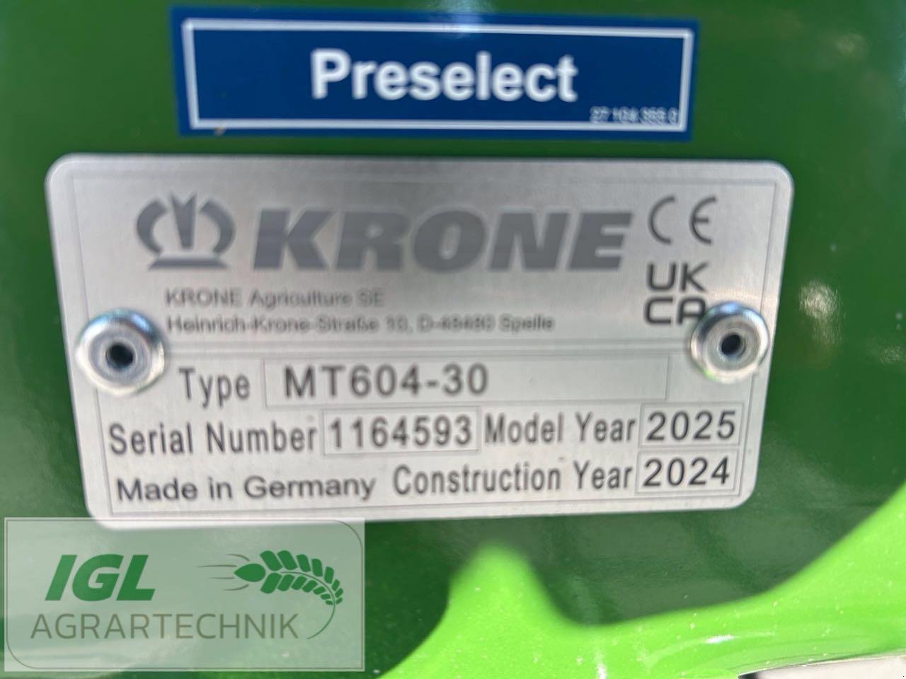 Mähwerk typu Krone EasyCut B 870, Neumaschine w Nabburg (Zdjęcie 5)