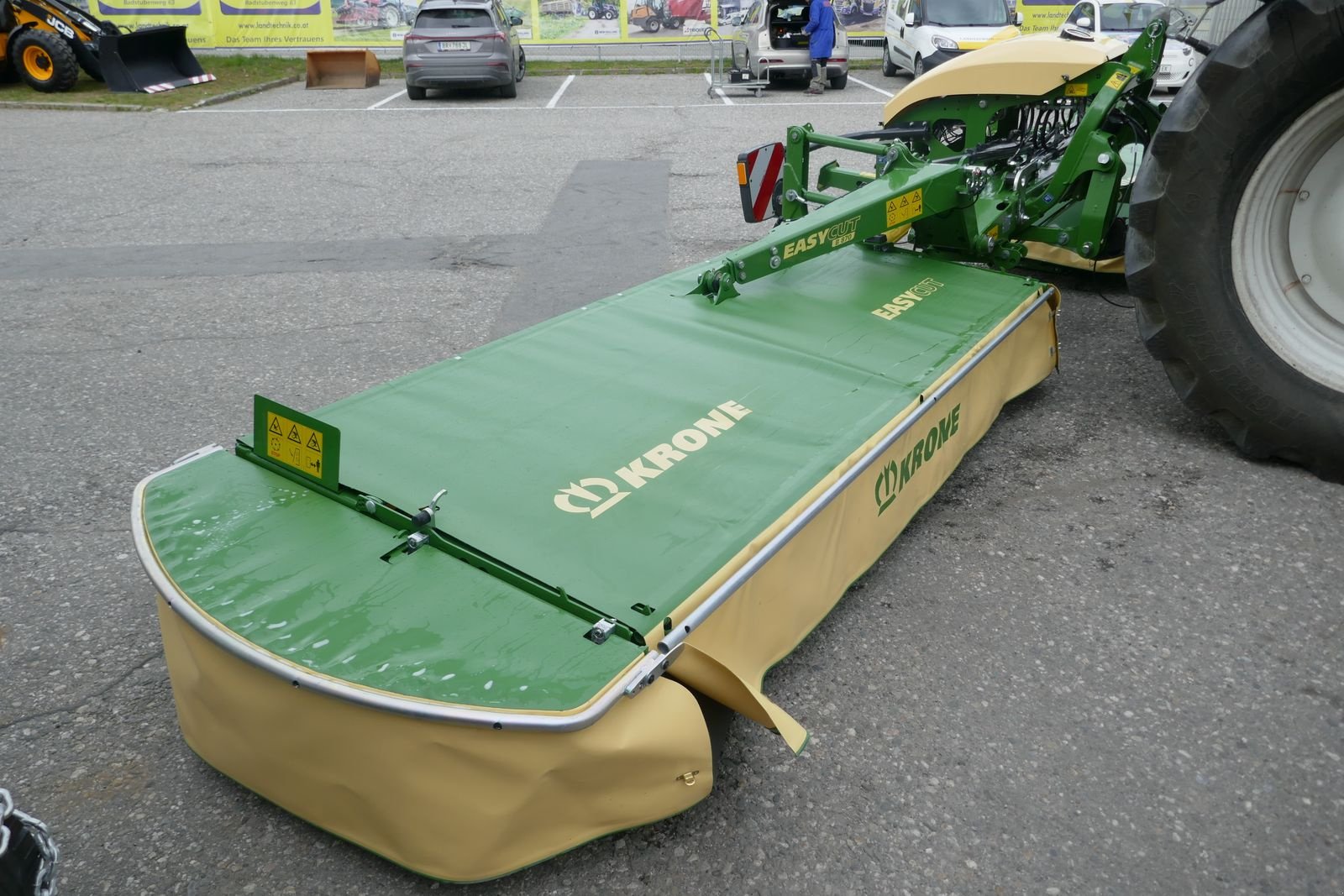 Mähwerk van het type Krone EasyCut B 870, Gebrauchtmaschine in Villach (Foto 3)