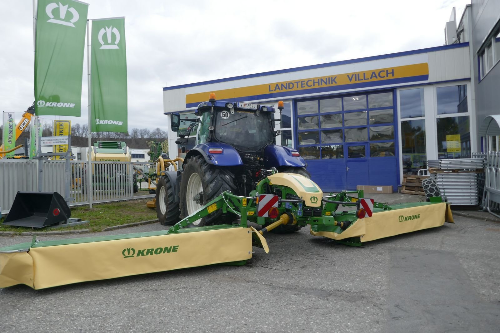 Mähwerk van het type Krone EasyCut B 870, Gebrauchtmaschine in Villach (Foto 1)