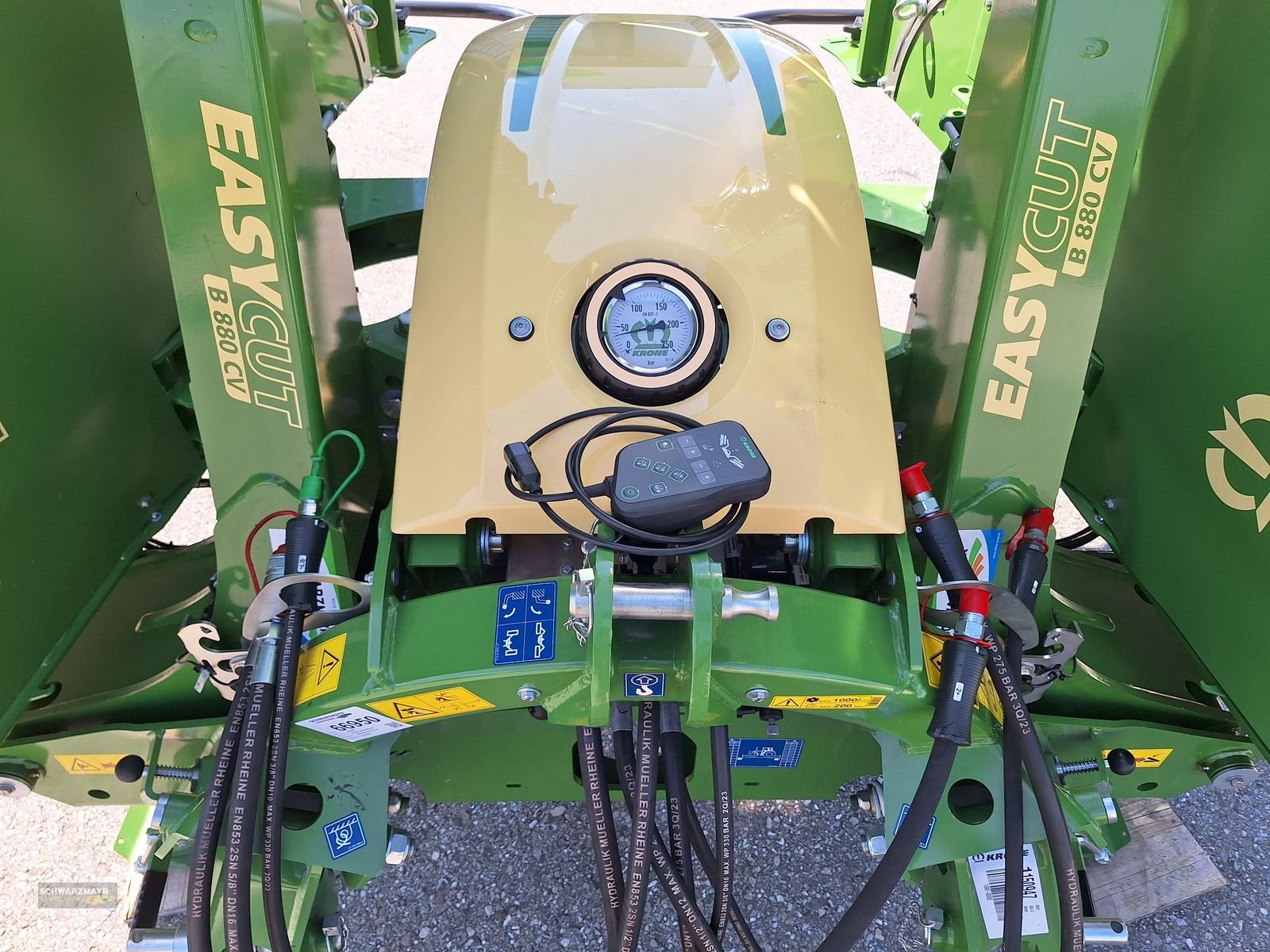 Mähwerk of the type Krone EasyCut B 880 CV Mähkombination, Vorführmaschine in Aurolzmünster (Picture 11)