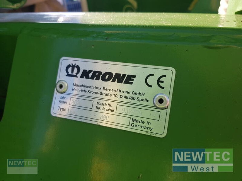 Mähwerk a típus Krone EASYCUT B 890, Gebrauchtmaschine ekkor: Nartum (Kép 16)