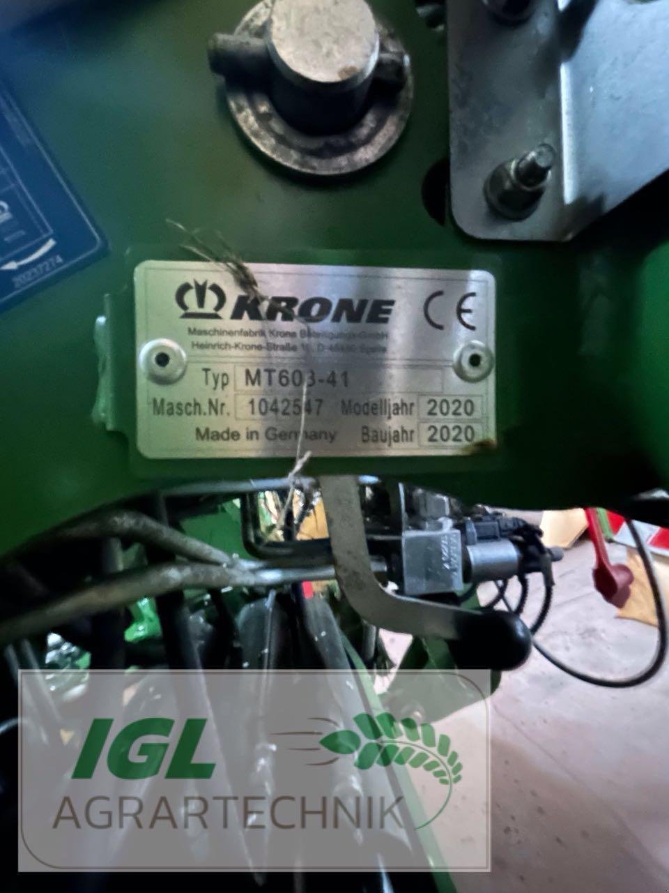 Mähwerk типа Krone EasyCut B 950 Collect, Gebrauchtmaschine в Nabburg (Фотография 3)