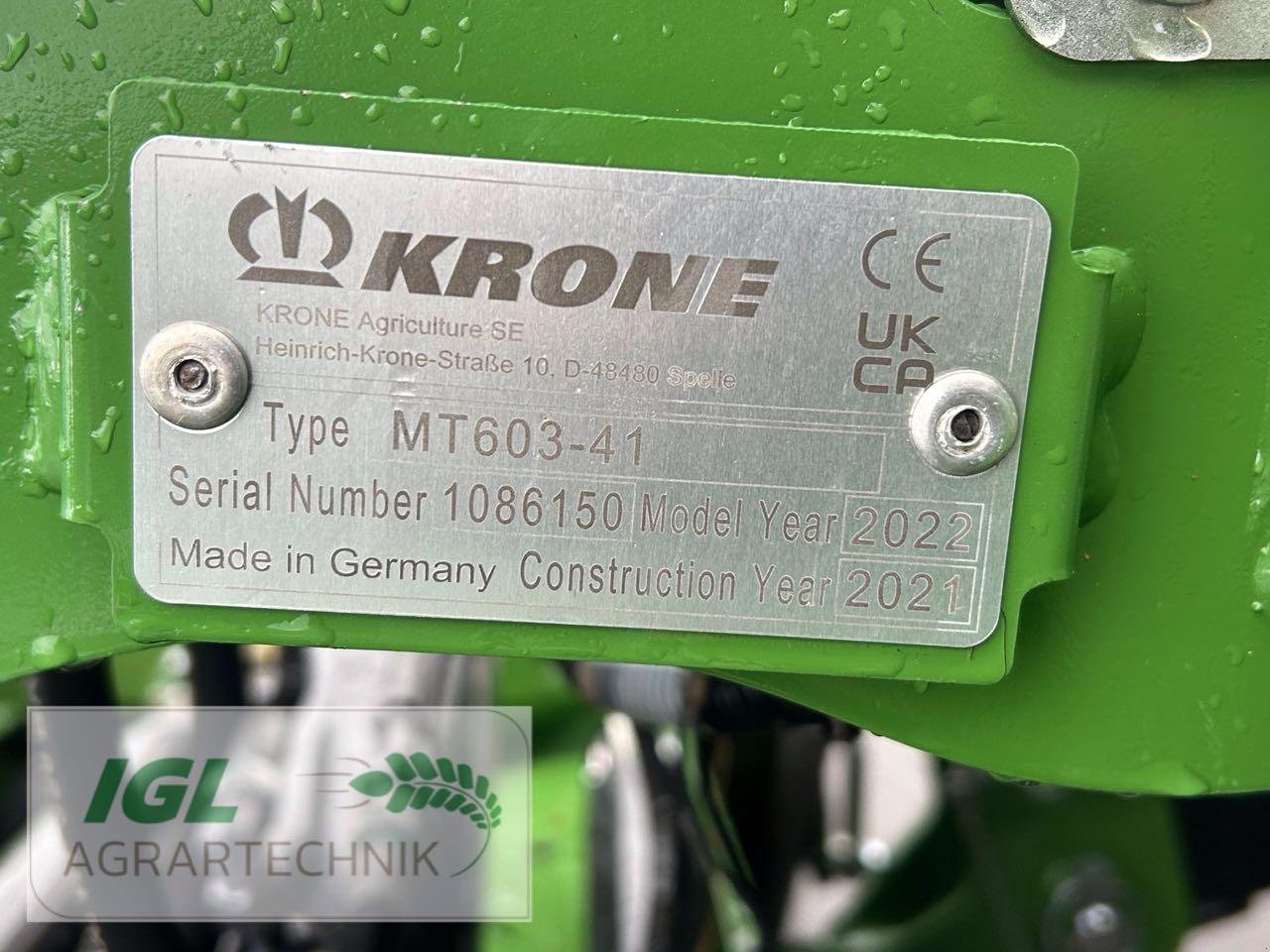 Mähwerk des Typs Krone EasyCut B 950 Collect, Gebrauchtmaschine in Nabburg (Bild 12)