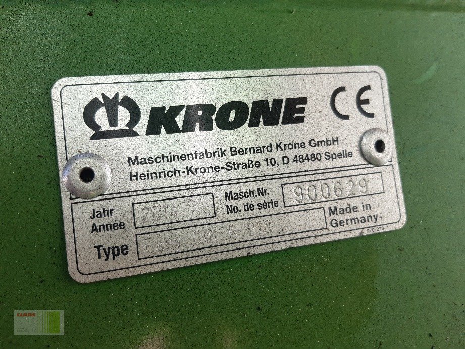 Mähwerk du type Krone EasyCut B 970, Gebrauchtmaschine en Schenefeld (Photo 15)