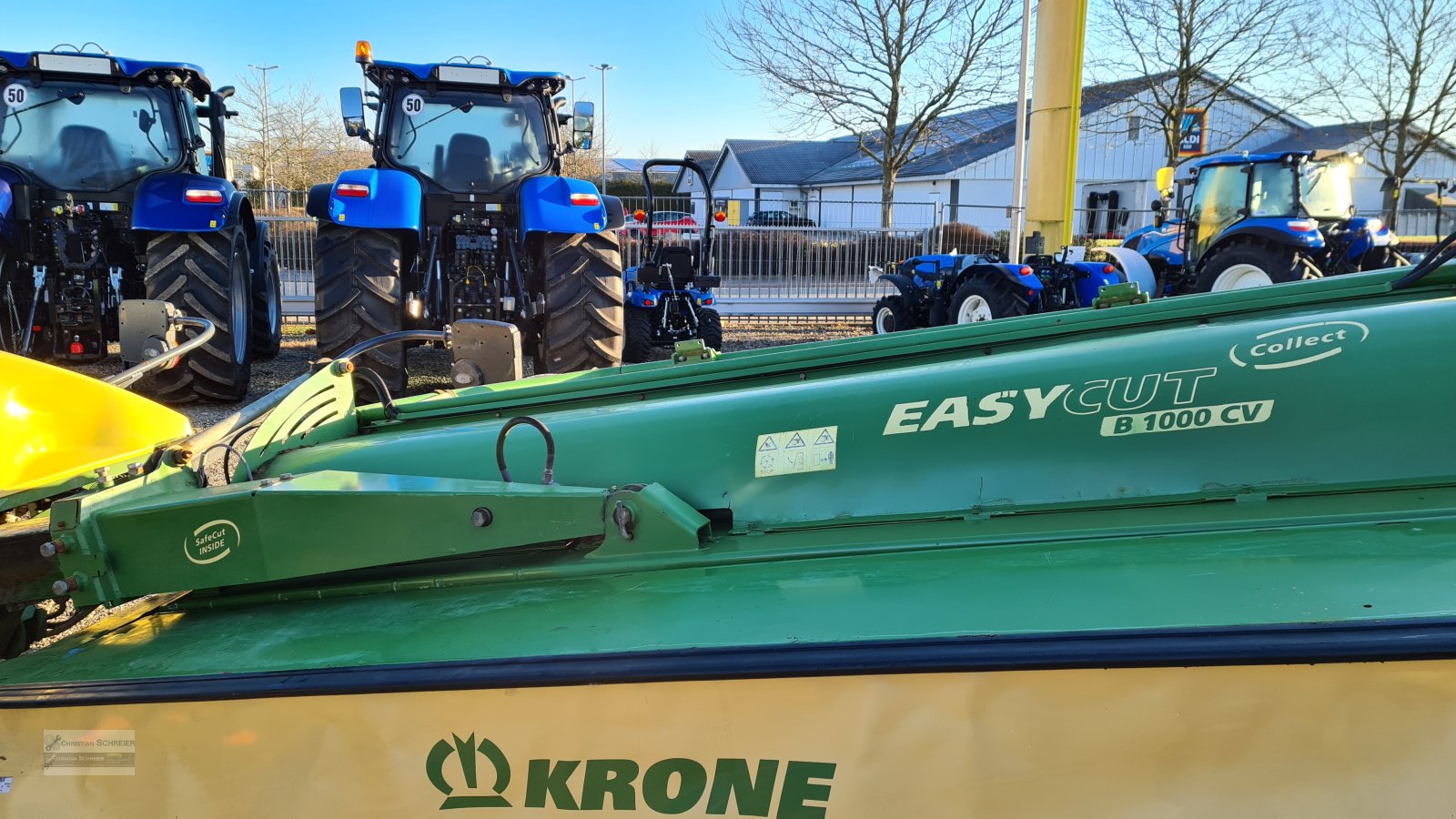 Mähwerk del tipo Krone EasyCut B1000 CV Collect, Gebrauchtmaschine In Lichtenau Stadtgebiet (Immagine 13)