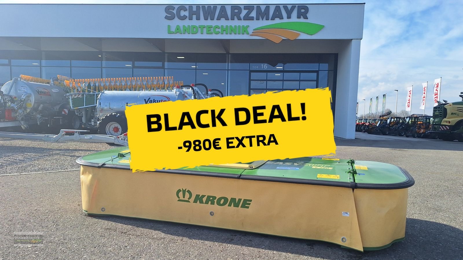 Mähwerk of the type Krone EasyCut F 280, Neumaschine in Gampern (Picture 2)