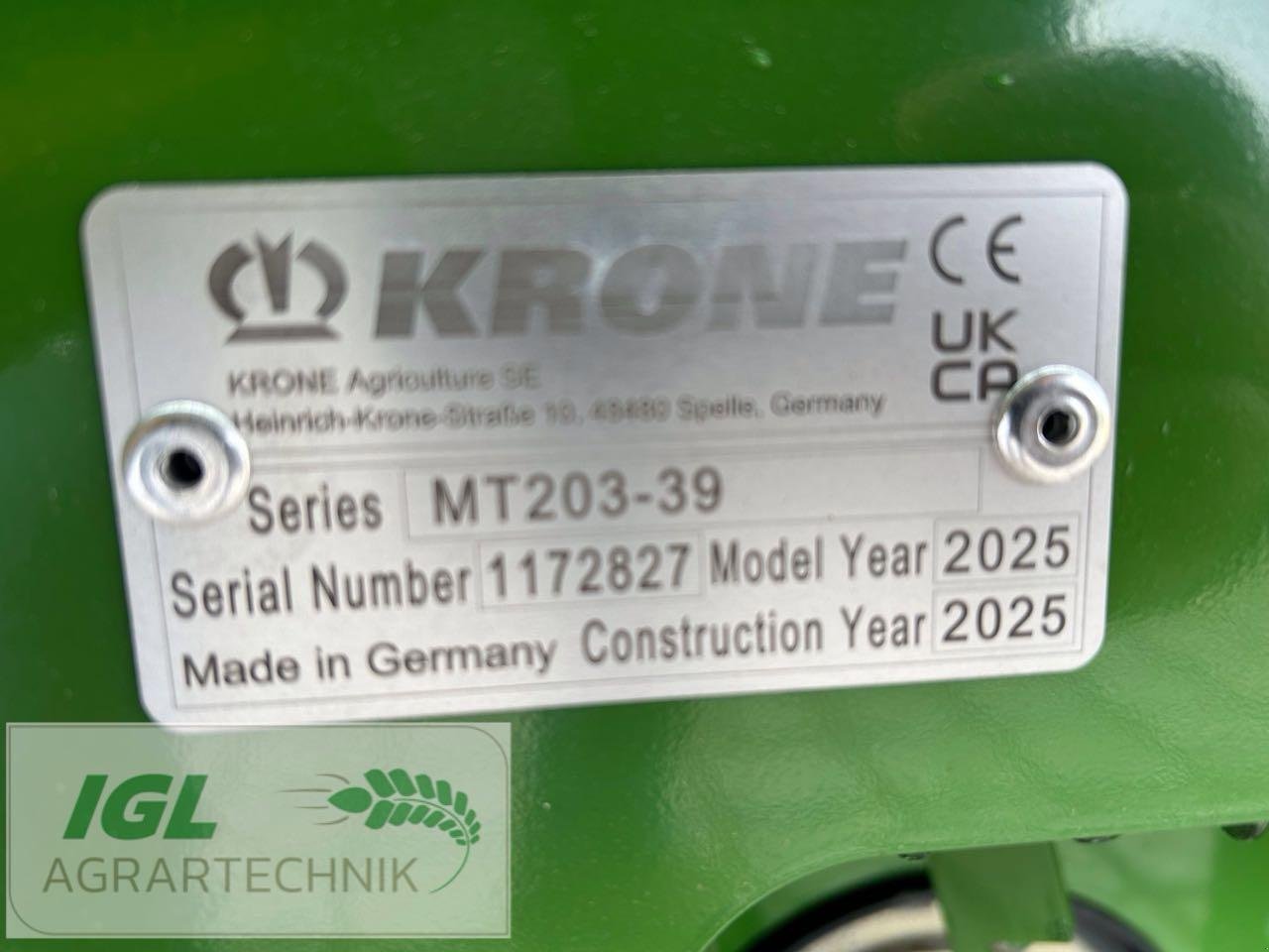 Mähwerk des Typs Krone EasyCut F 320 (MT203-39), Neumaschine in Nabburg (Bild 4)