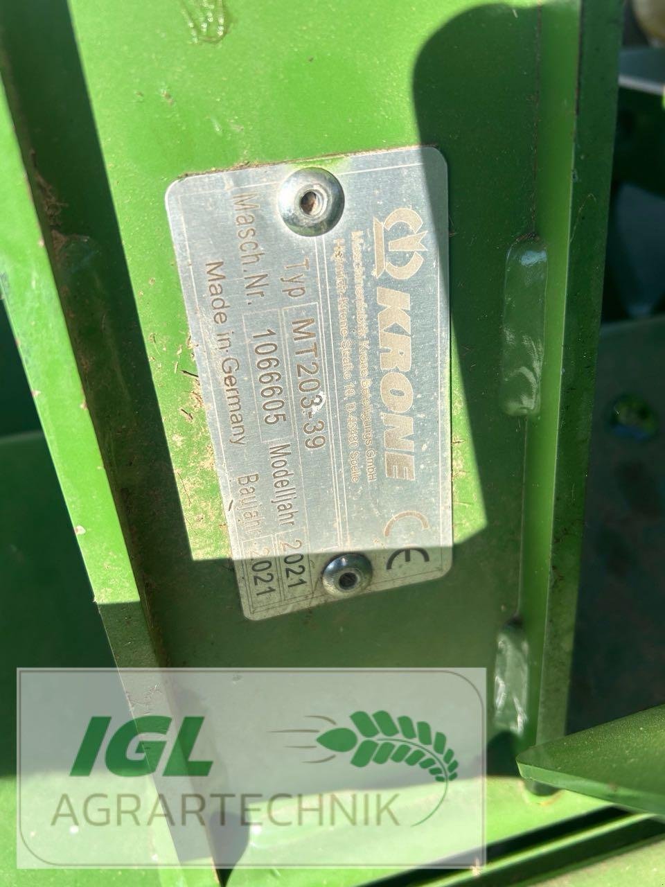 Mähwerk of the type Krone EasyCut F 320 (MT203-39), Neumaschine in Nabburg (Picture 7)