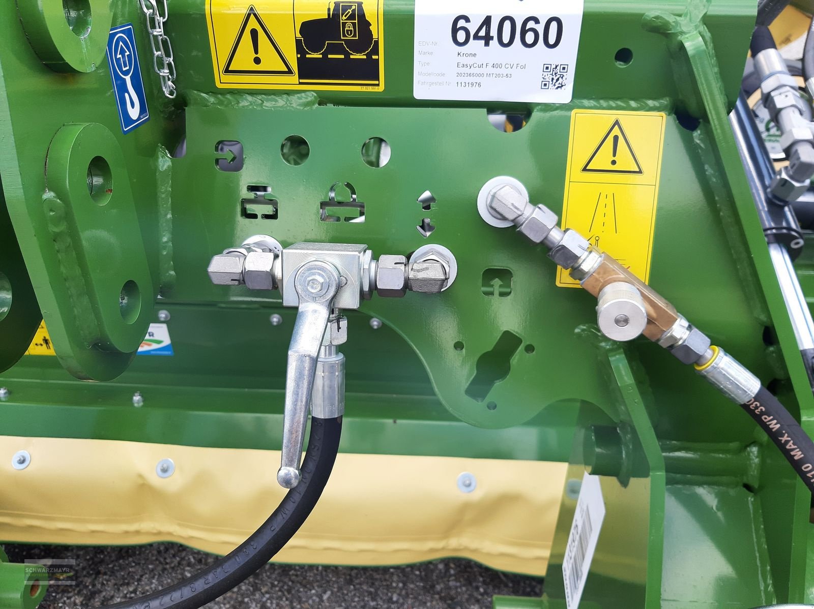 Mähwerk of the type Krone EasyCut F 400 Fold, Neumaschine in Aurolzmünster (Picture 12)