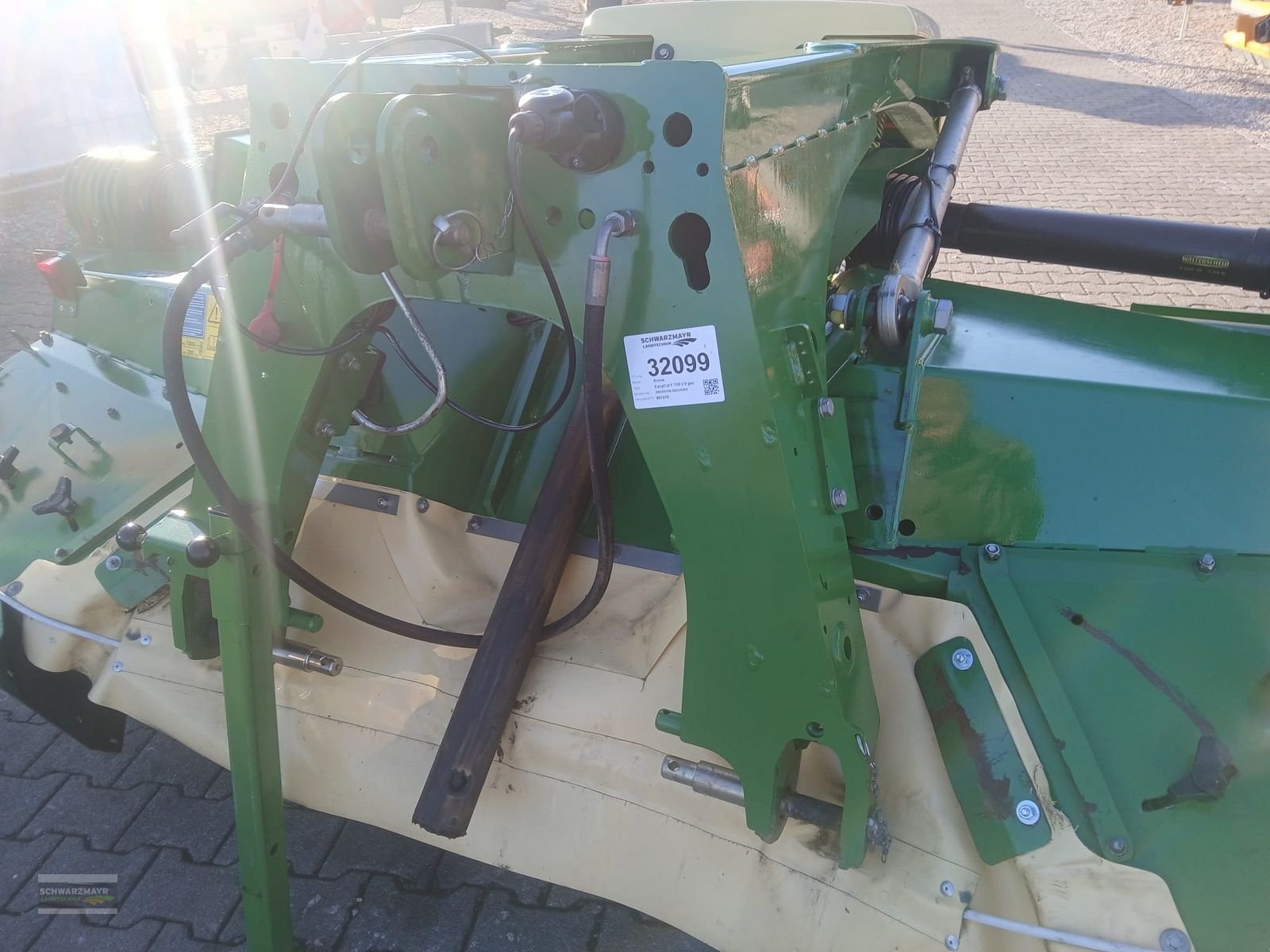 Mähwerk типа Krone EasyCut F320 CV gezogen, Gebrauchtmaschine в Aurolzmünster (Фотография 9)
