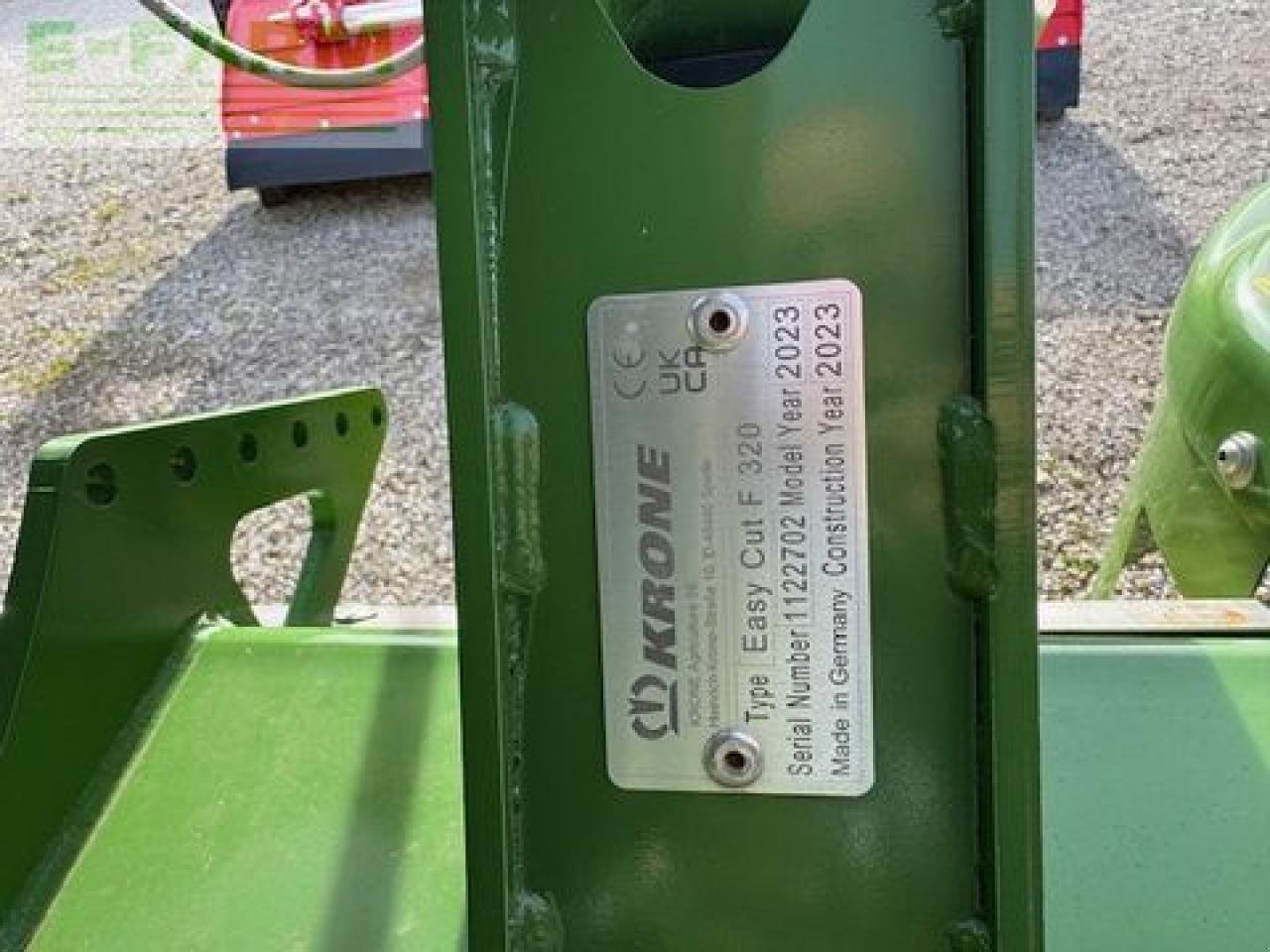 Mähwerk des Typs Krone easycut f320 gen3, Gebrauchtmaschine in SALZBURG (Bild 6)