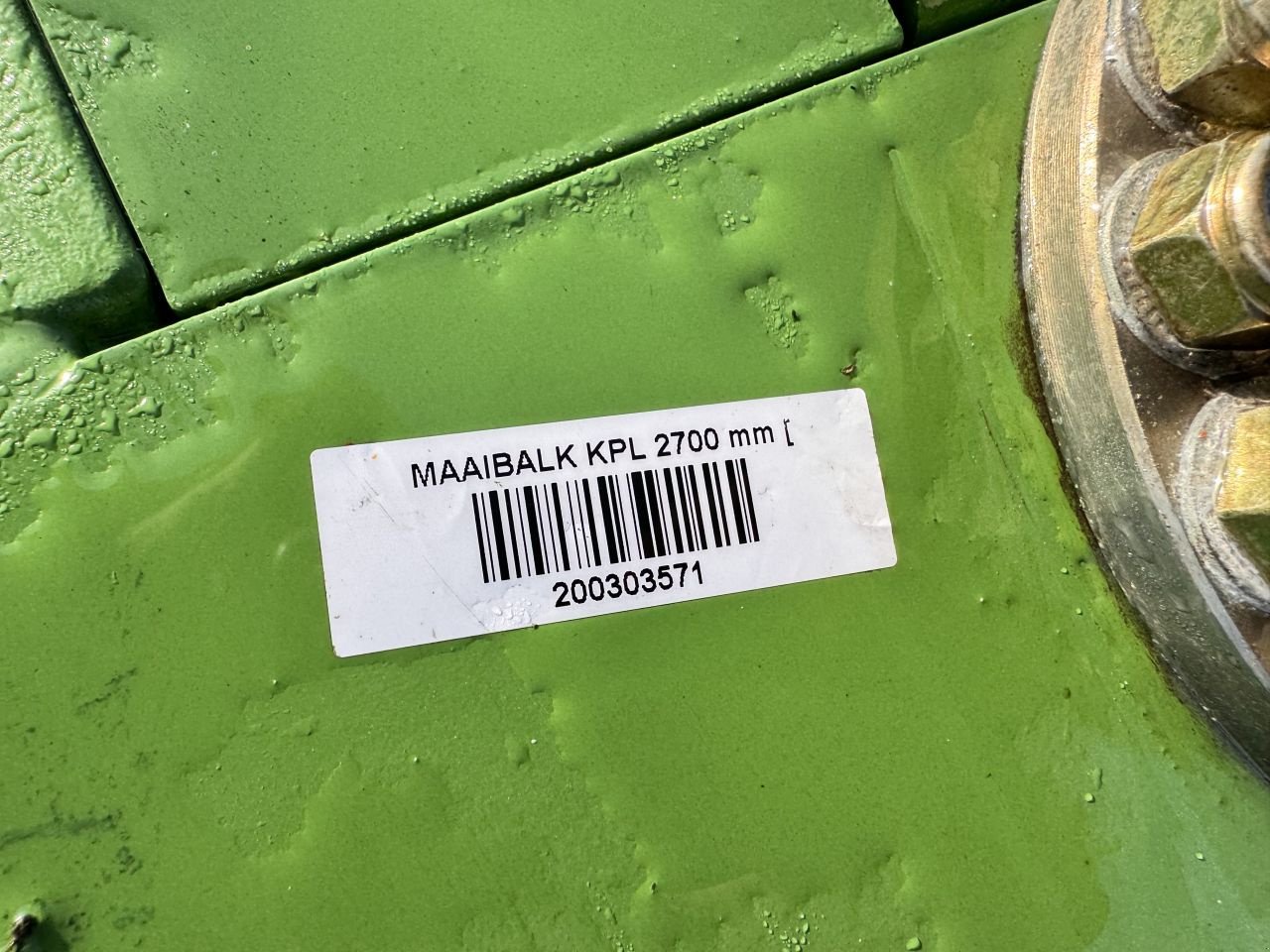 Mähwerk a típus Krone Easycut maaibalk, Neumaschine ekkor: Leusden (Kép 5)