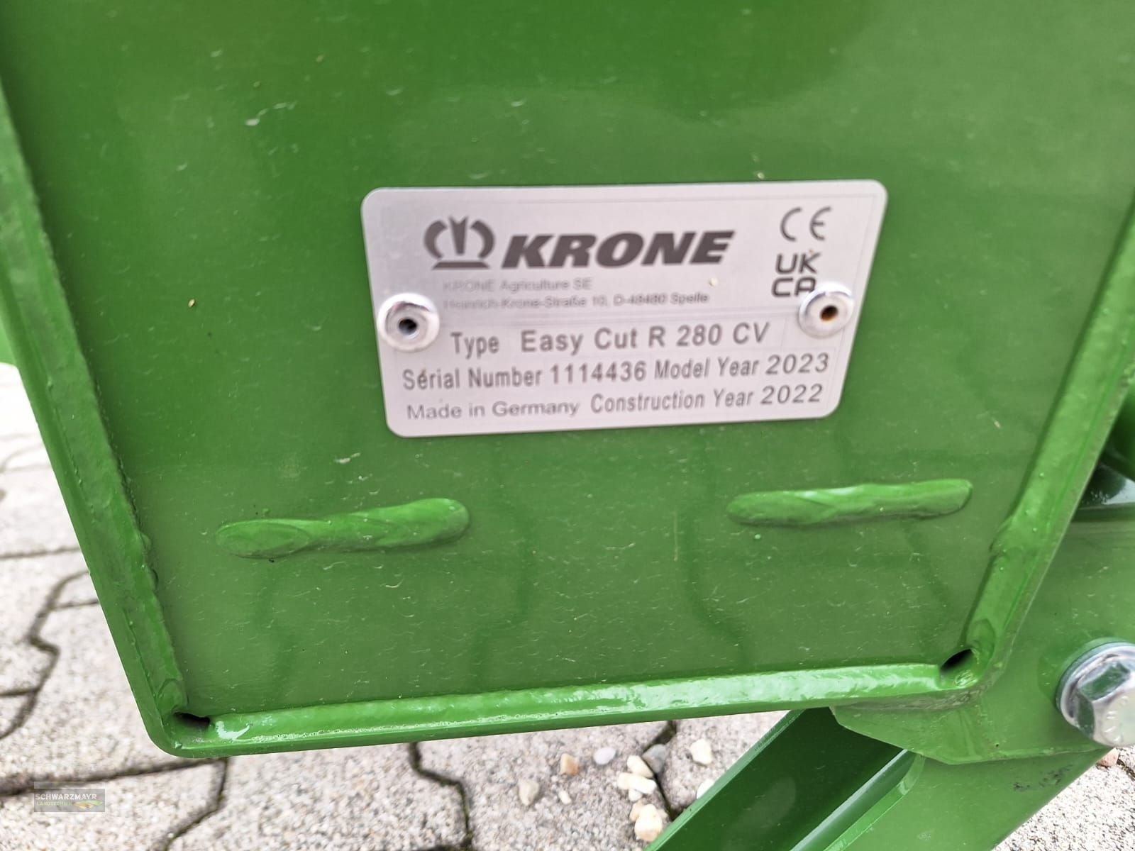 Mähwerk typu Krone EasyCut R 280 CV, Neumaschine v Aurolzmünster (Obrázek 18)