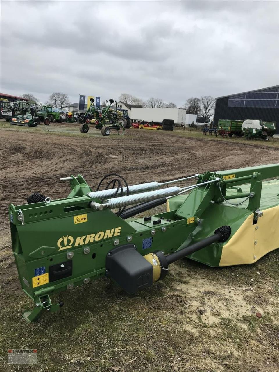 Mähwerk Türe ait Krone EasyCut R 360 mit Abstellstützen, Neumaschine içinde Schmalfeld (resim 2)