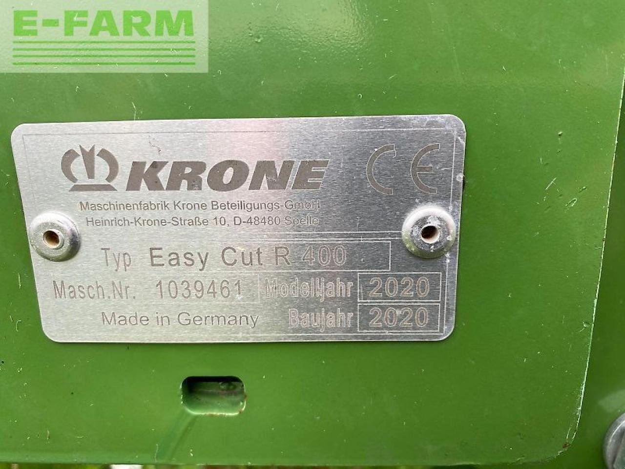 Mähwerk типа Krone easycut r400, Gebrauchtmaschine в gg VEGHEL (Фотография 5)