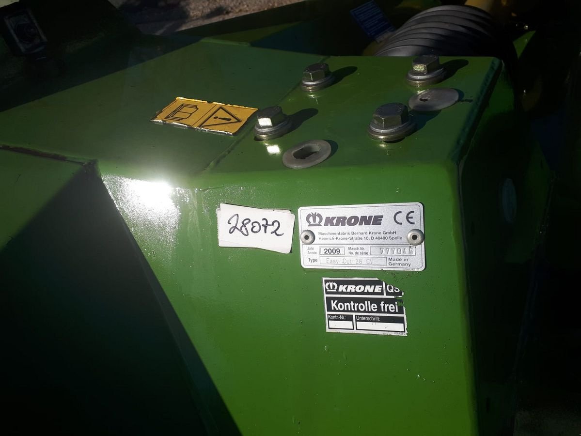 Mähwerk типа Krone EC 28 CV, Gebrauchtmaschine в Hopfgarten (Фотография 5)
