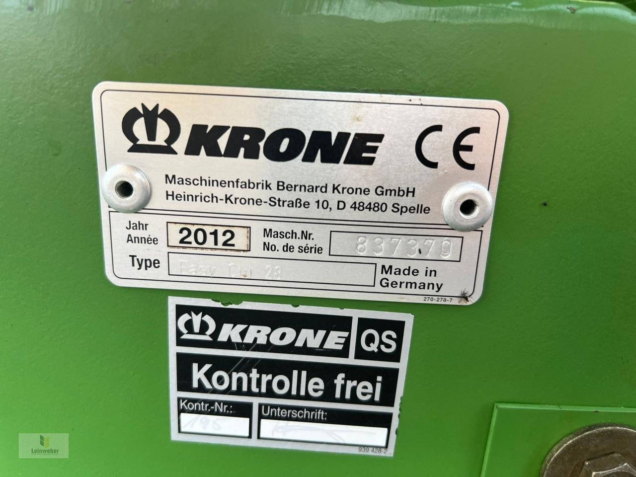 Mähwerk van het type Krone EC 28, Gebrauchtmaschine in Neuhof - Dorfborn (Foto 6)
