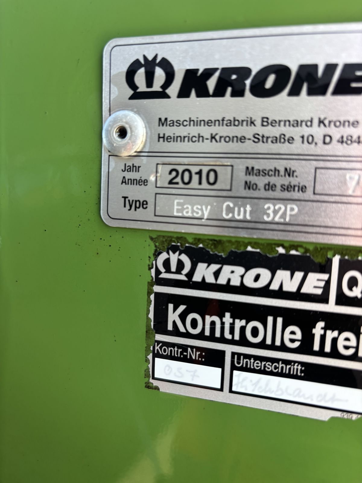 Mähwerk Türe ait Krone EC 32 P, Gebrauchtmaschine içinde Arnreit (resim 2)