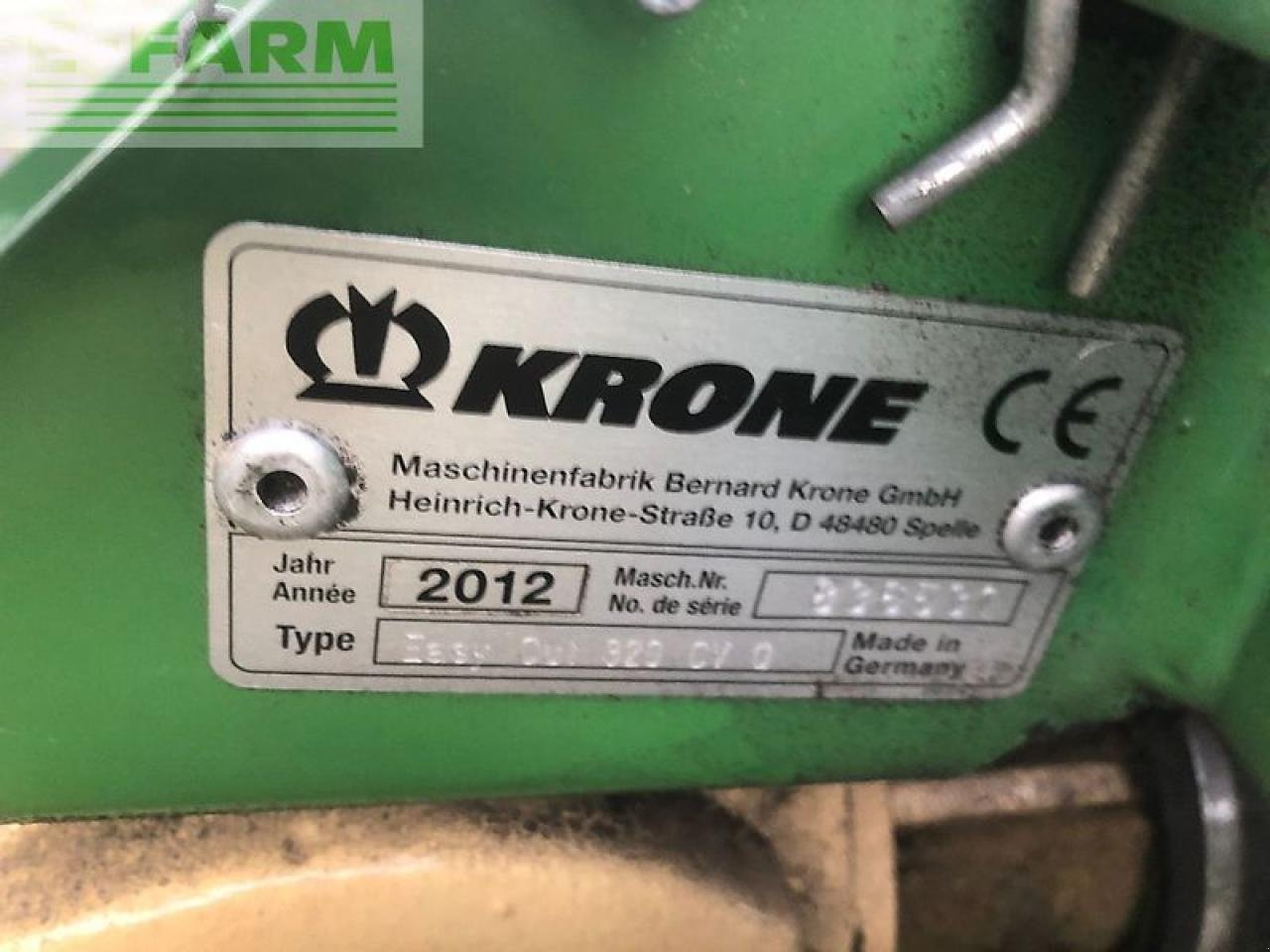 Mähwerk van het type Krone ec 320 cv q, Gebrauchtmaschine in gg VEGHEL (Foto 2)