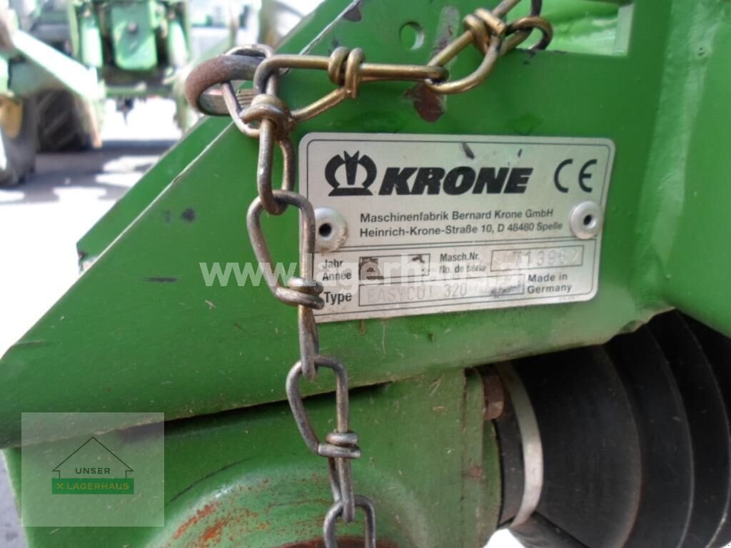 Mähwerk типа Krone EC 320, Gebrauchtmaschine в Ottensheim (Фотография 9)