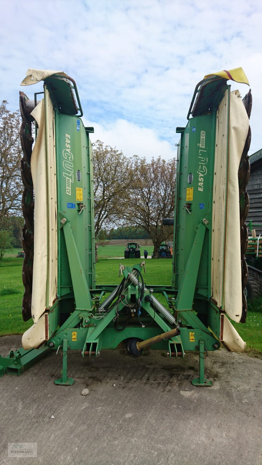 Mähwerk типа Krone EC 9000 CV, Gebrauchtmaschine в Petting (Фотография 1)