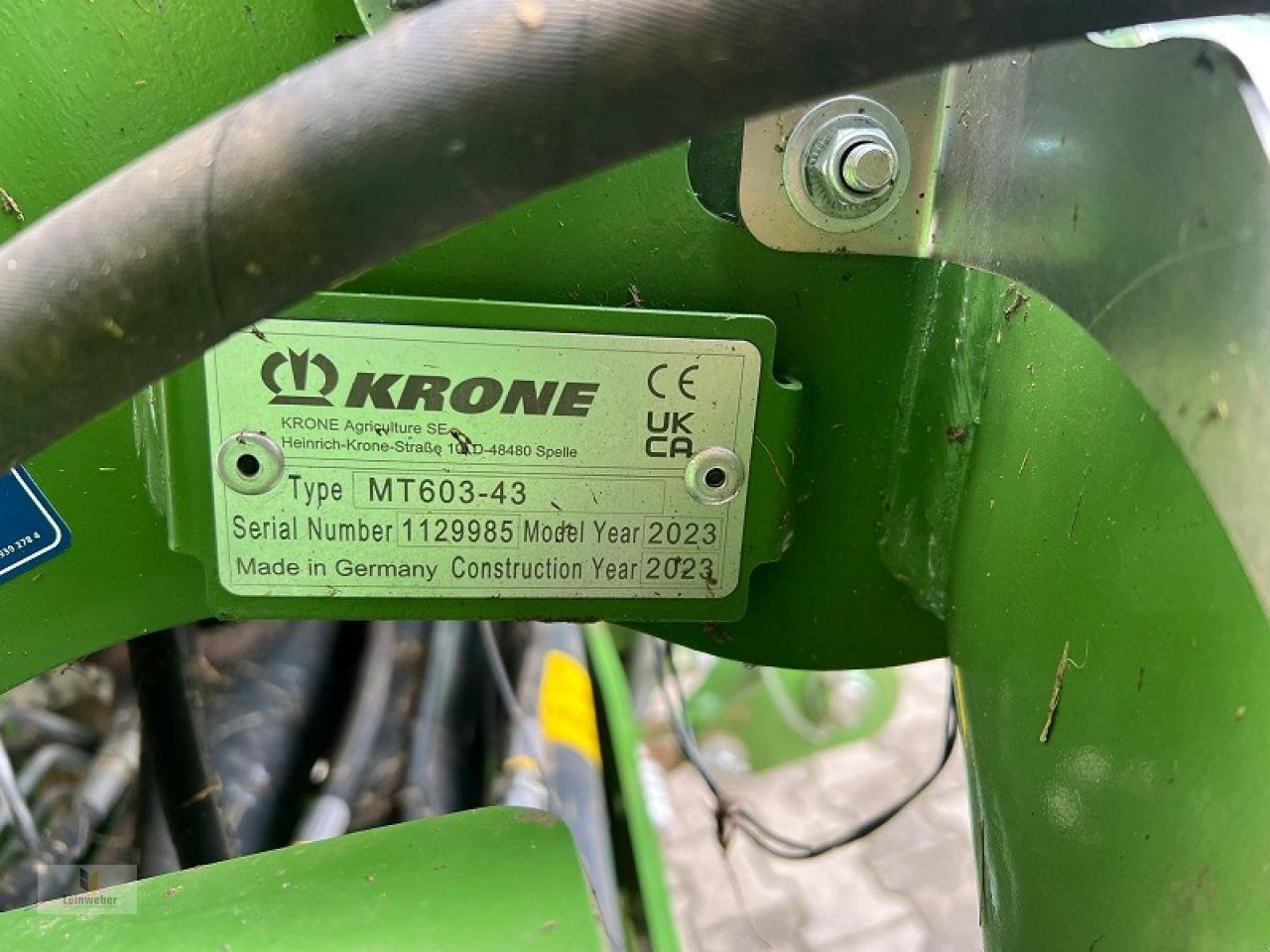 Mähwerk tip Krone EC B 1050 CV, Gebrauchtmaschine in Neuhof - Dorfborn (Poză 5)