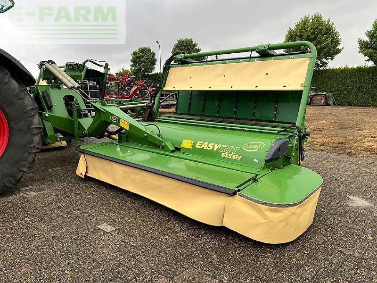 Mähwerk типа Krone ec b 870 cv collect + krone ec f 320 cv, Gebrauchtmaschine в gg VEGHEL (Фотография 8)