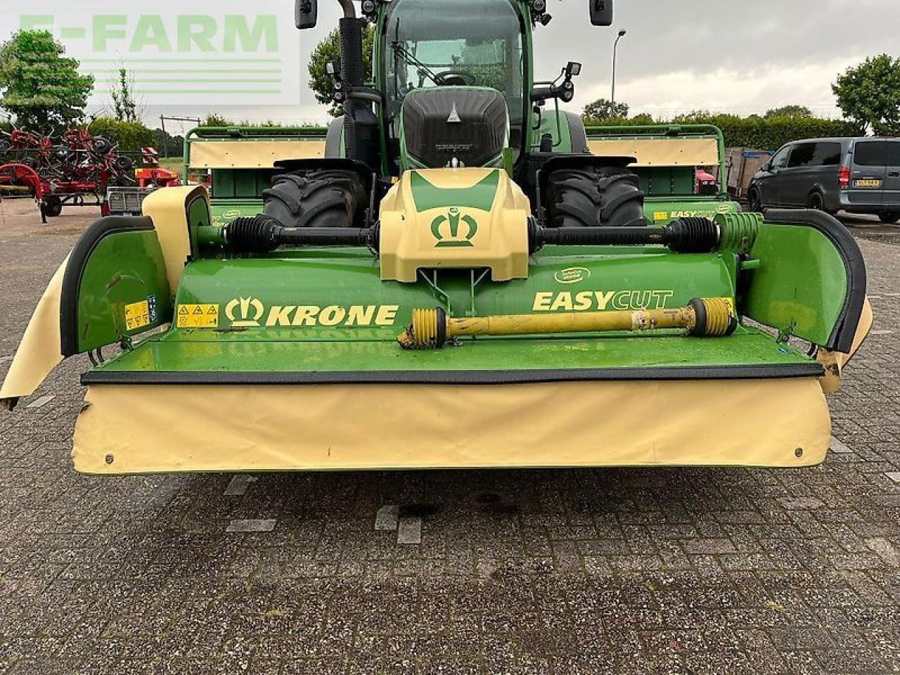Mähwerk типа Krone ec b 870 cv collect + krone ec f 320 cv, Gebrauchtmaschine в gg VEGHEL (Фотография 9)
