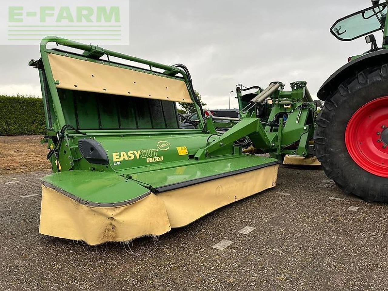Mähwerk типа Krone ec b 870 cv collect + krone ec f 320 cv, Gebrauchtmaschine в gg VEGHEL (Фотография 13)