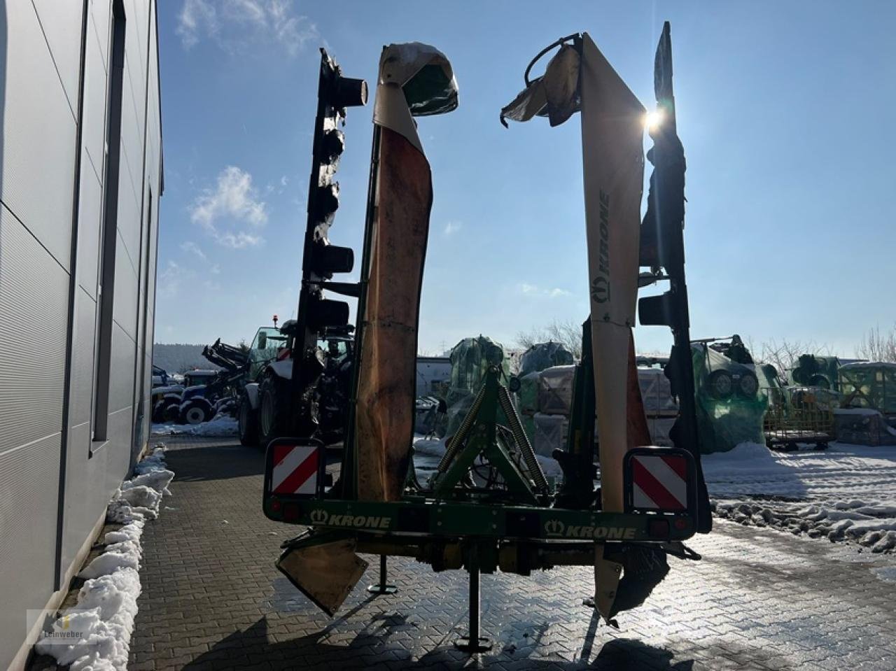 Mähwerk Türe ait Krone EC B 970 defekt, Gebrauchtmaschine içinde Neuhof - Dorfborn (resim 4)