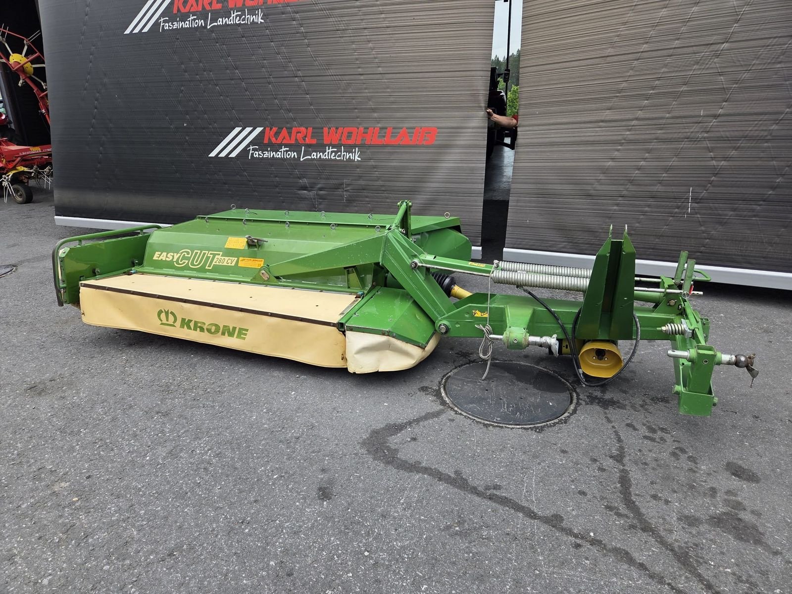 Mähwerk Türe ait Krone EC R 280 CV, Gebrauchtmaschine içinde Sulzberg (resim 7)