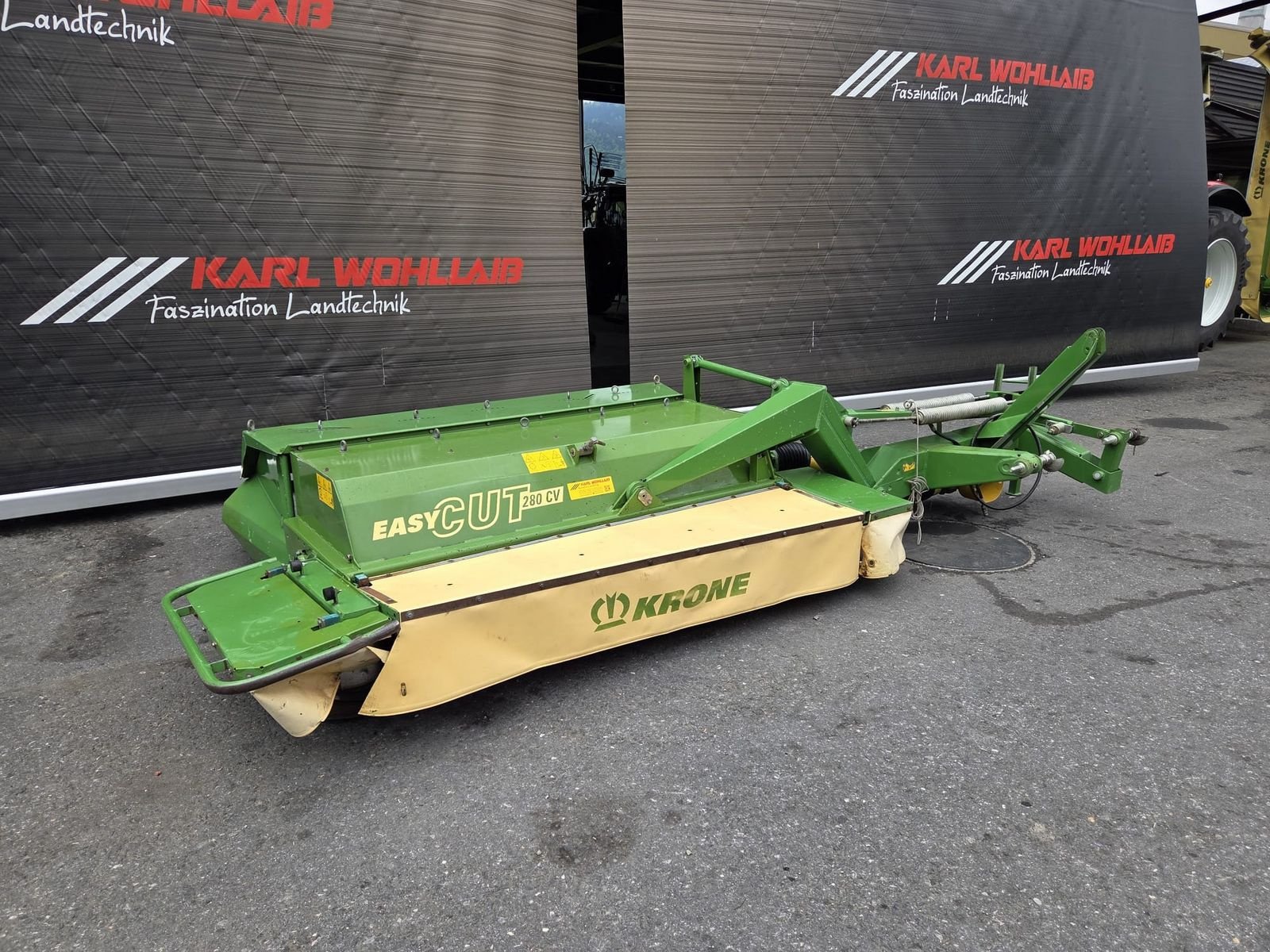 Mähwerk Türe ait Krone EC R 280 CV, Gebrauchtmaschine içinde Sulzberg (resim 17)