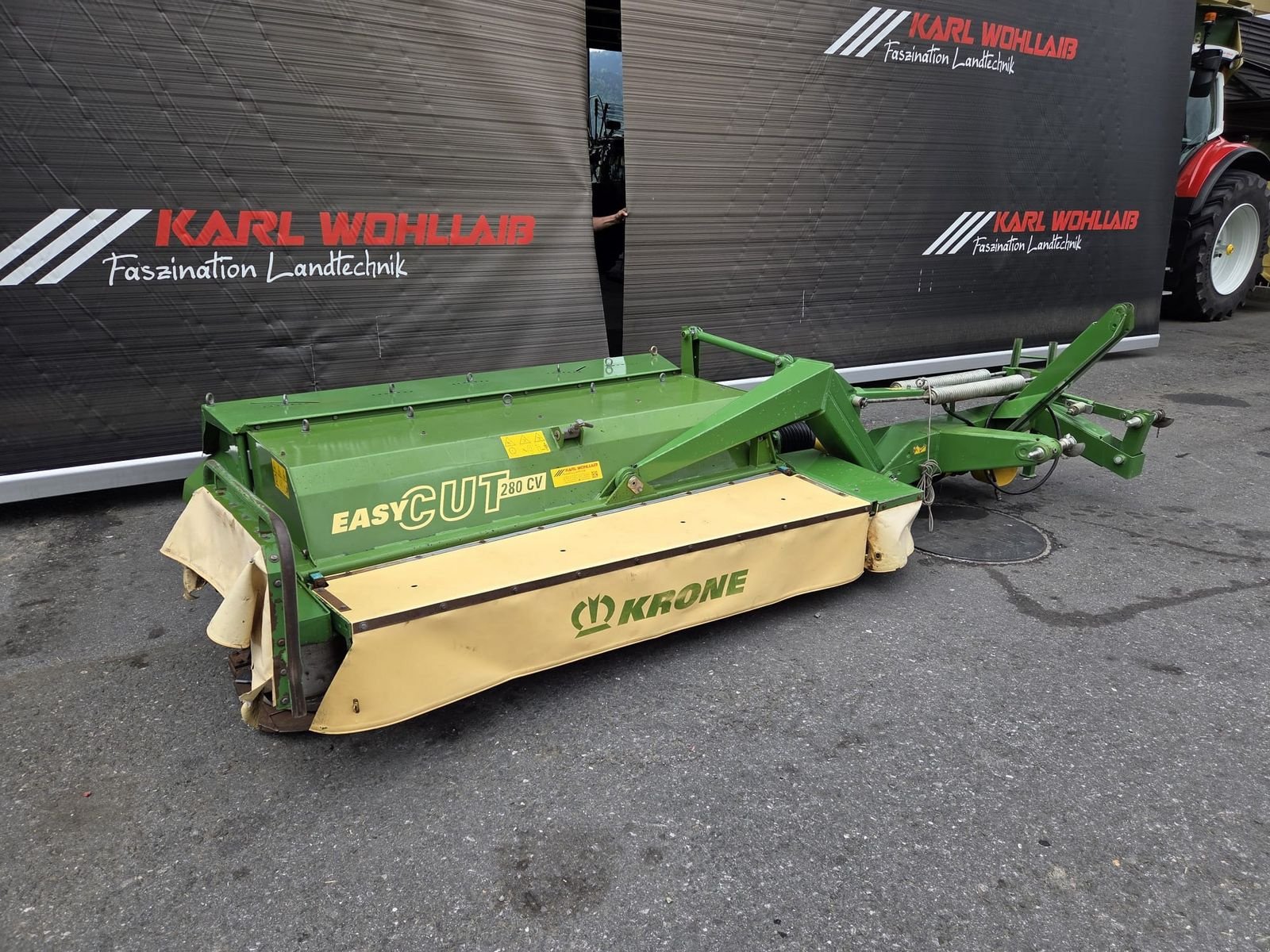 Mähwerk Türe ait Krone EC R 280 CV, Gebrauchtmaschine içinde Sulzberg (resim 10)