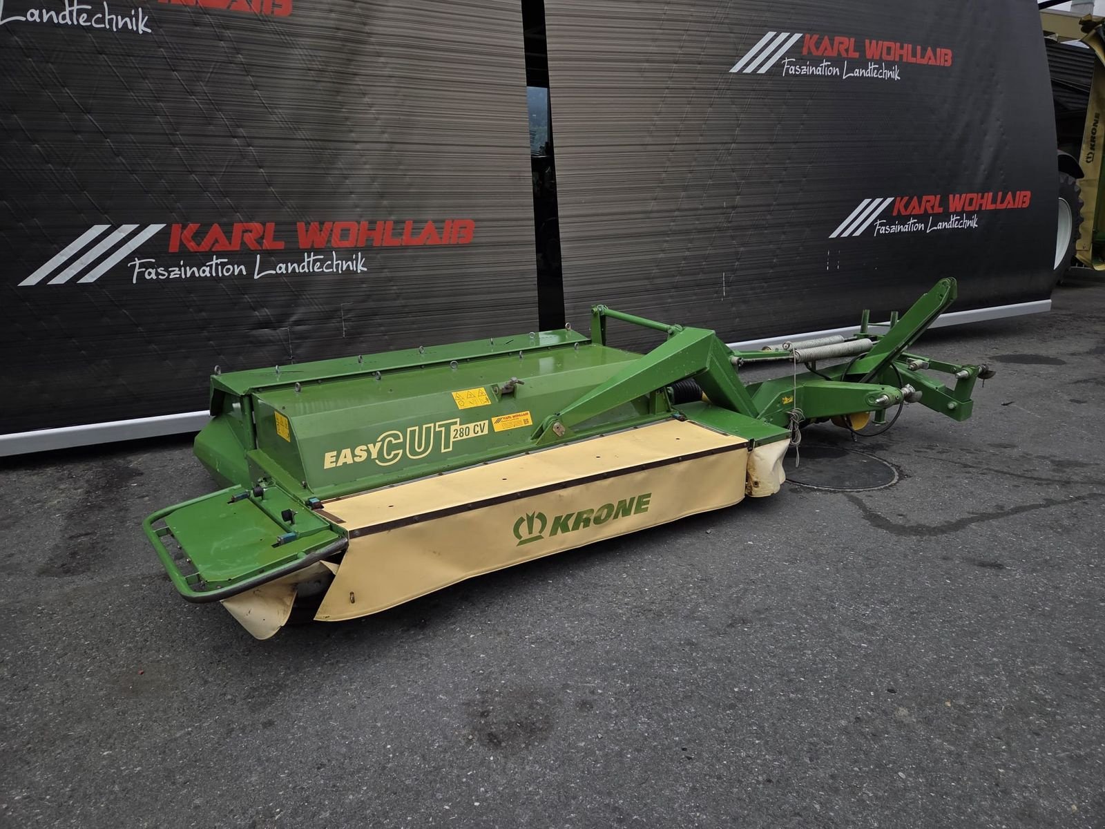 Mähwerk Türe ait Krone EC R 280 CV, Gebrauchtmaschine içinde Sulzberg (resim 8)