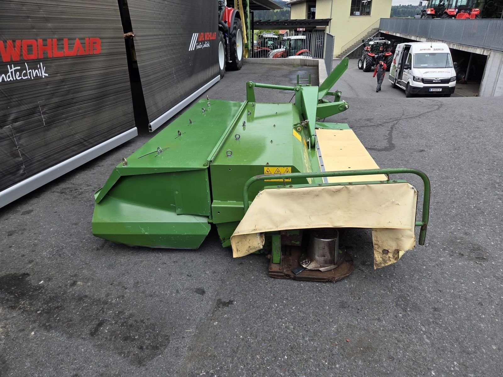 Mähwerk Türe ait Krone EC R 280 CV, Gebrauchtmaschine içinde Sulzberg (resim 9)