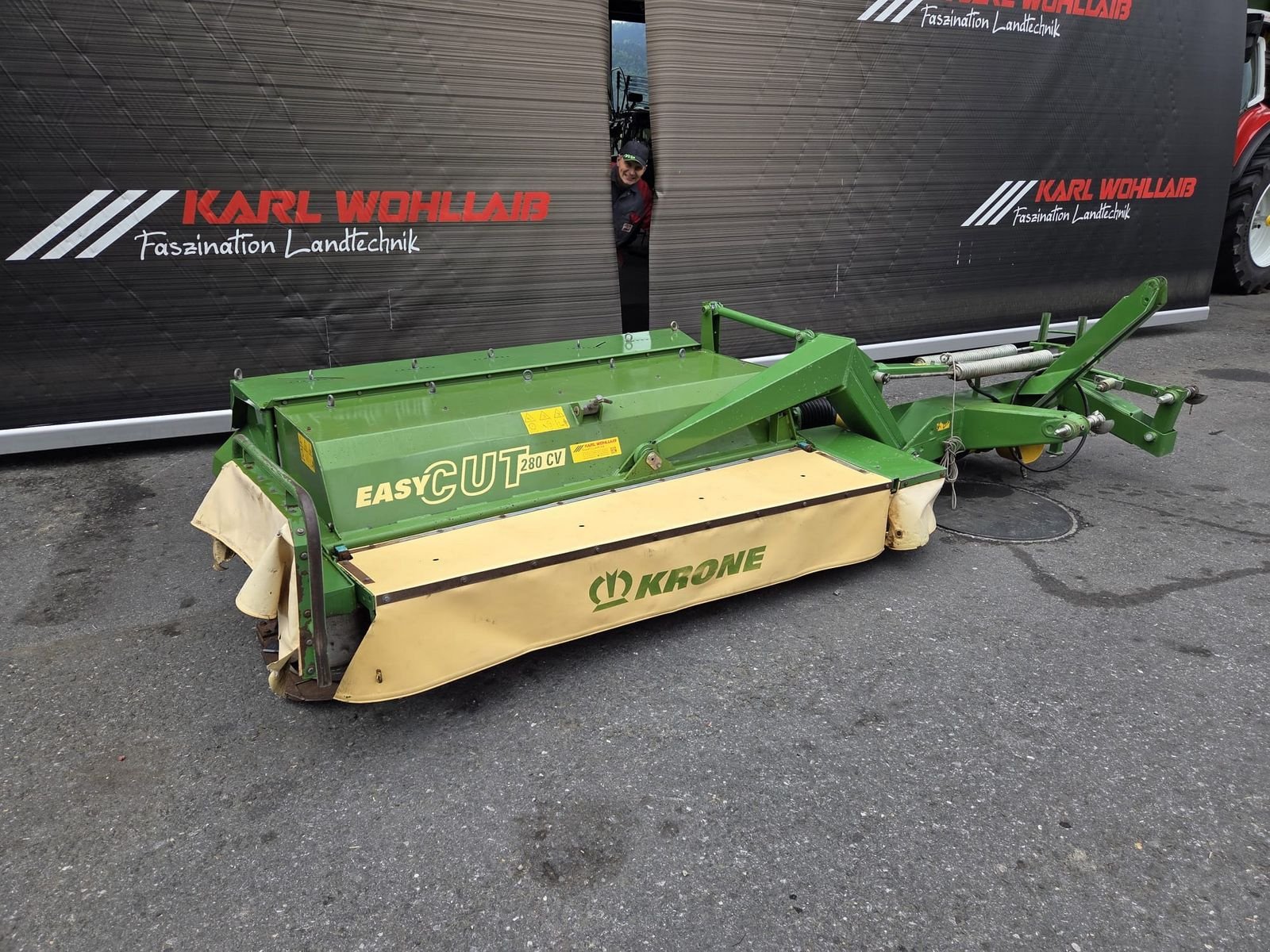 Mähwerk Türe ait Krone EC R 280 CV, Gebrauchtmaschine içinde Sulzberg (resim 15)