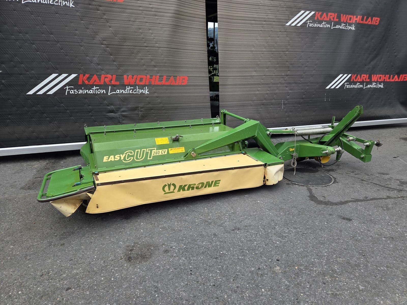 Mähwerk Türe ait Krone EC R 280 CV, Gebrauchtmaschine içinde Sulzberg (resim 11)