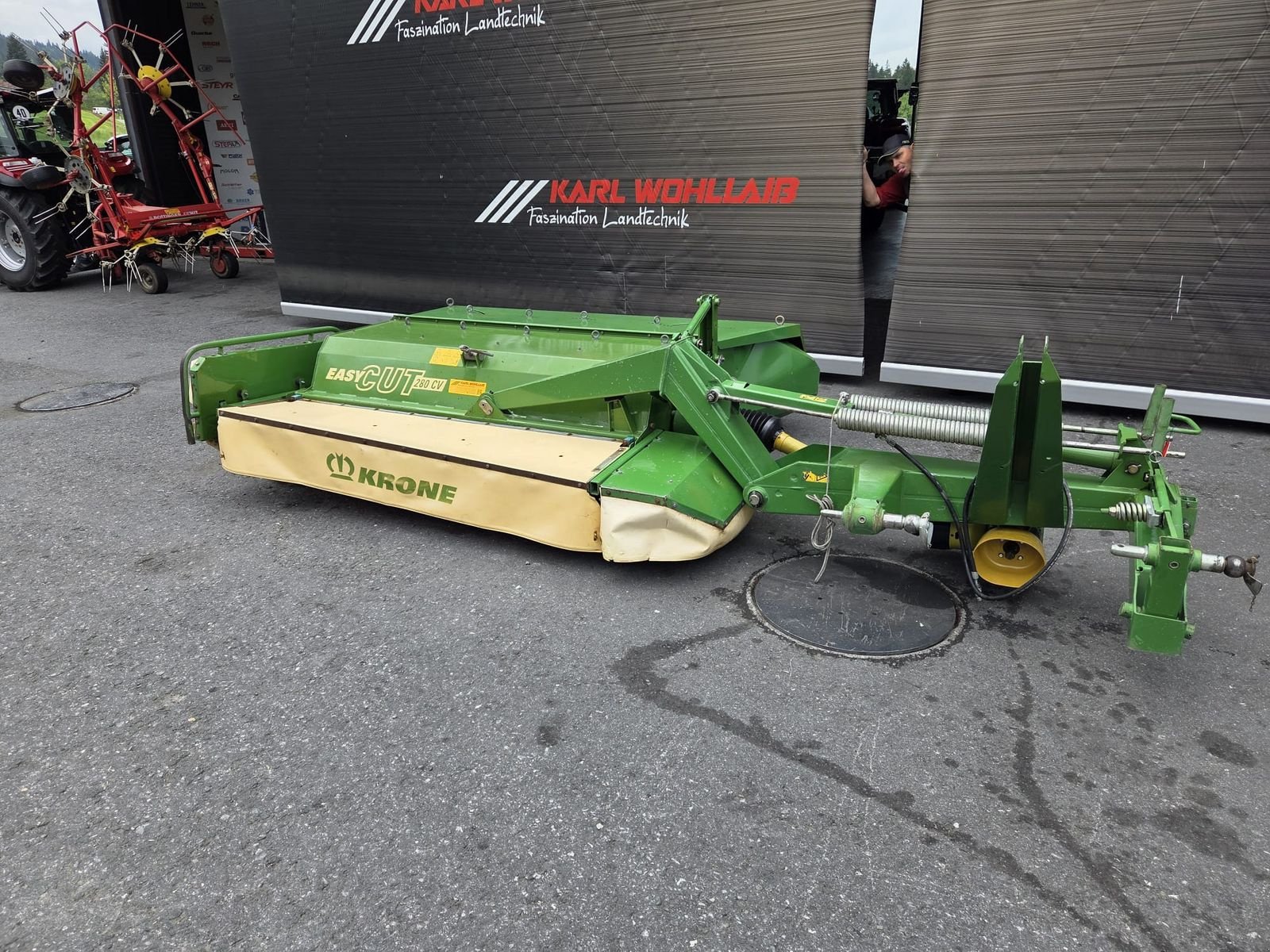 Mähwerk Türe ait Krone EC R 280 CV, Gebrauchtmaschine içinde Sulzberg (resim 3)