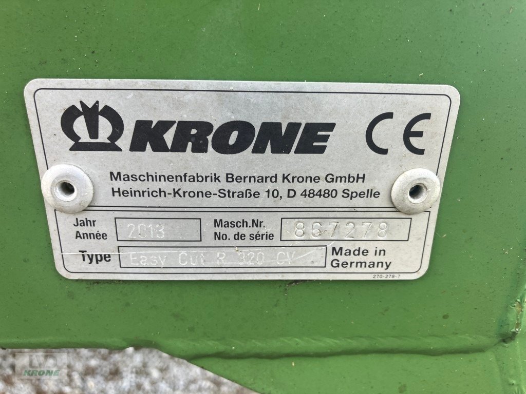 Mähwerk za tip Krone EC R 320 CV, Gebrauchtmaschine u Spelle (Slika 17)