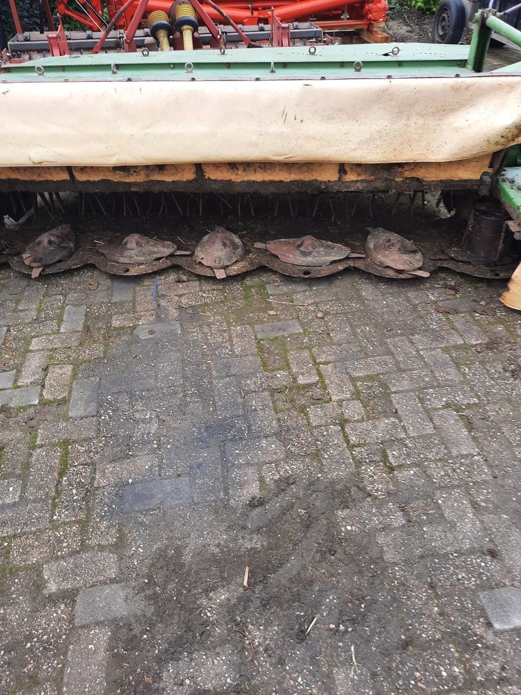 Mähwerk typu Krone EC320V, Gebrauchtmaschine w Wierden (Zdjęcie 8)