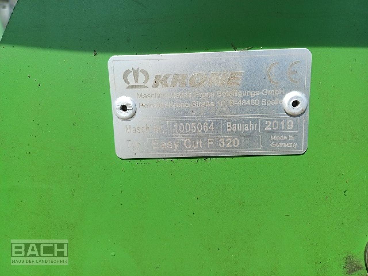 Mähwerk typu Krone ECF320, Gebrauchtmaschine v Boxberg-Seehof (Obrázok 6)