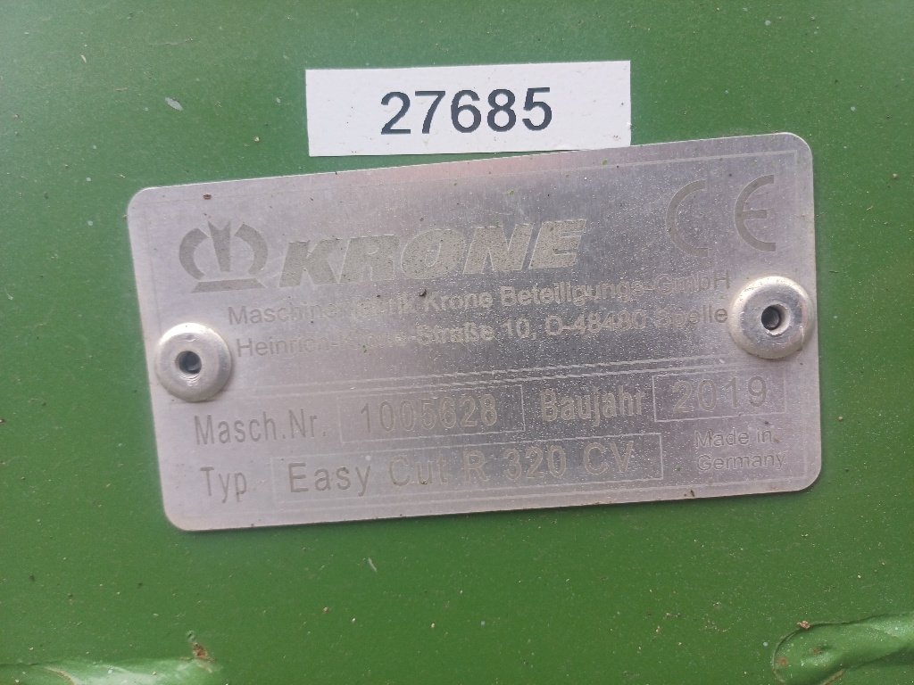 Mähwerk типа Krone ECR 320 CV, Gebrauchtmaschine в LACAPELLE-MARIVAL (Фотография 4)