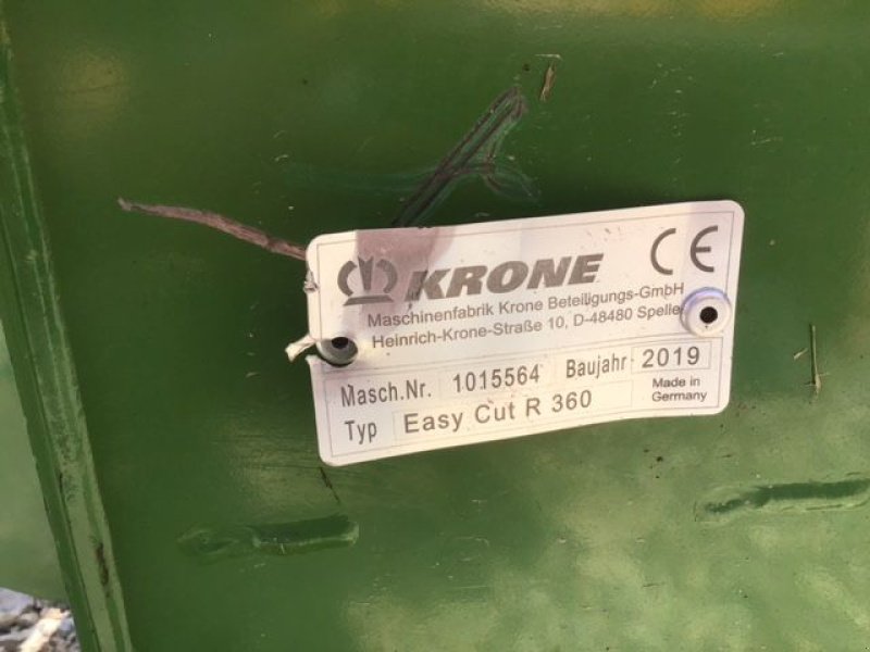 Mähwerk του τύπου Krone ECR 360, Gebrauchtmaschine σε Condeissiat (Φωτογραφία 5)