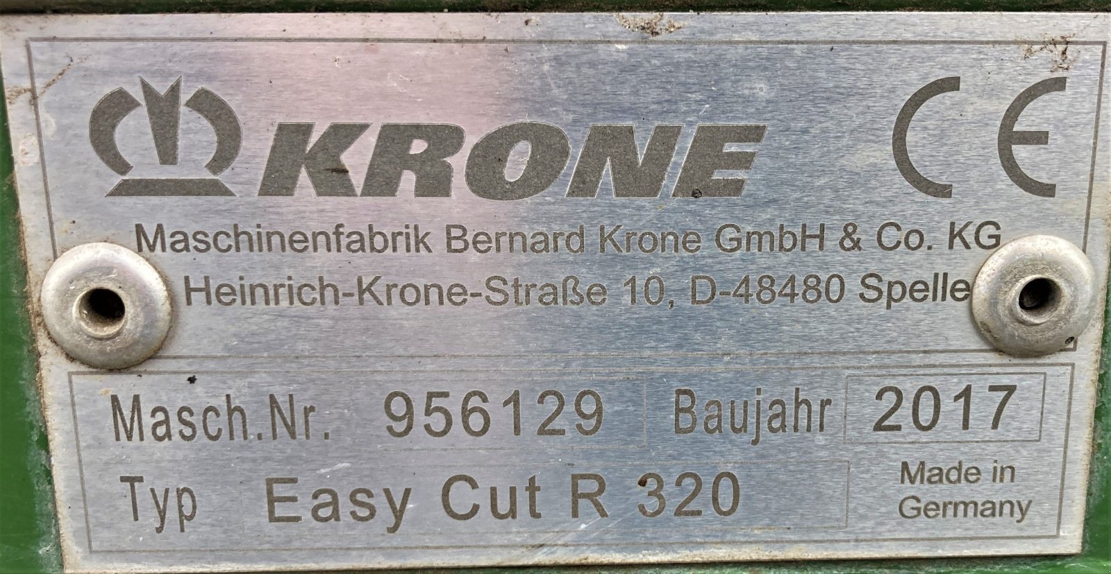 Mähwerk des Typs Krone ECR320, Gebrauchtmaschine in HOUPLINES (Bild 7)