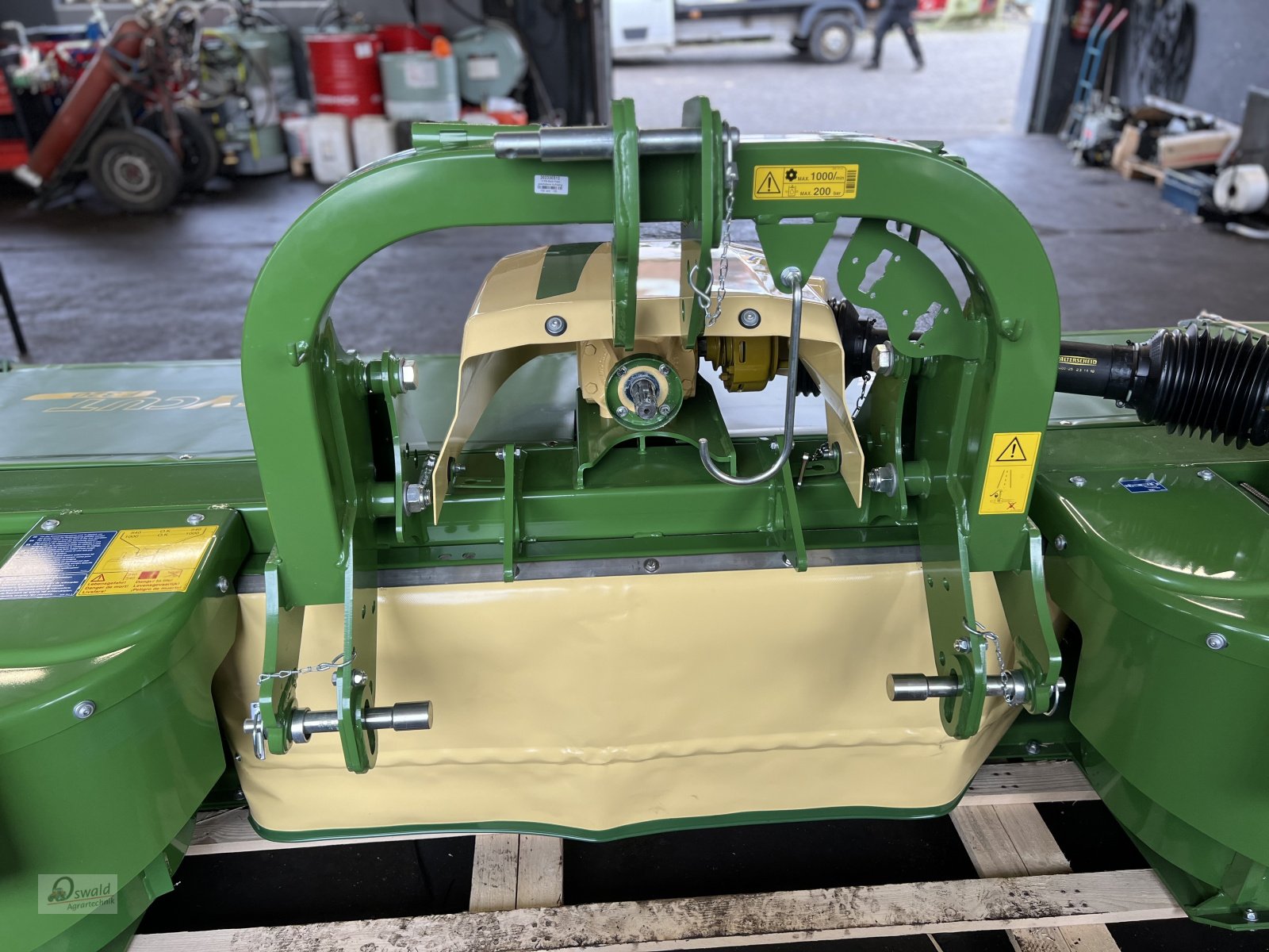 Mähwerk typu Krone F320 3.Generation, Neumaschine v Regen (Obrázek 3)