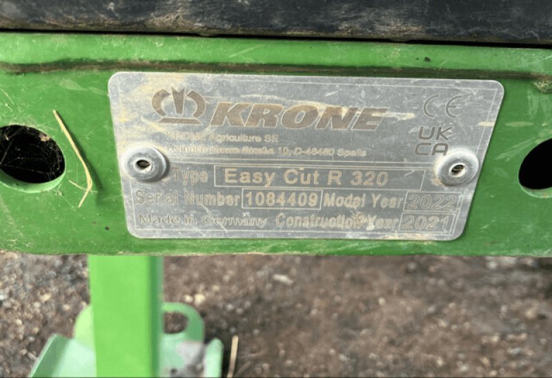 Mähwerk typu Krone FAUCHEUSE KRONE EASY CUT R320, Gebrauchtmaschine w NOGENT (Zdjęcie 10)