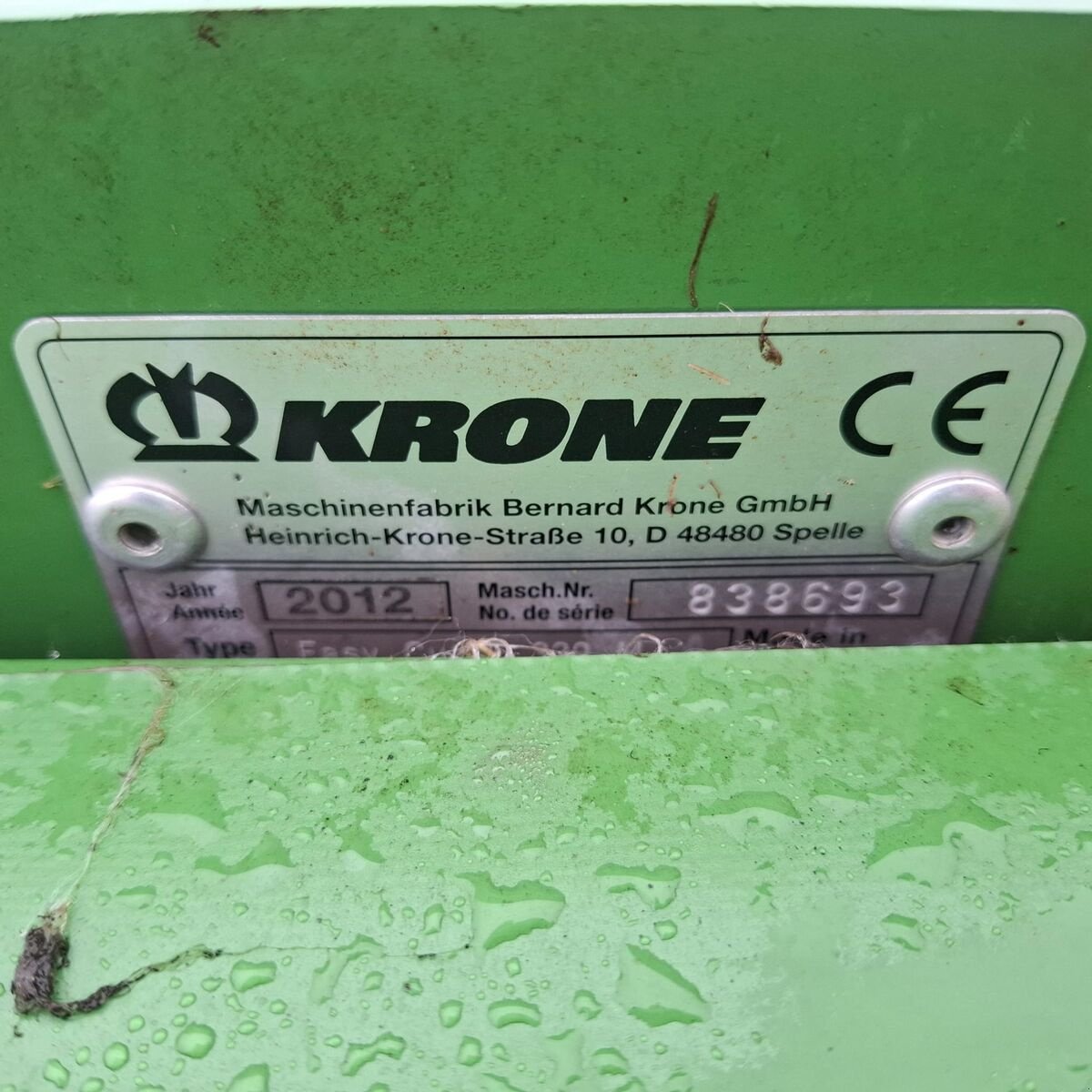 Mähwerk typu Krone Frontmähwerk, Gebrauchtmaschine w Gundertshausen (Zdjęcie 5)