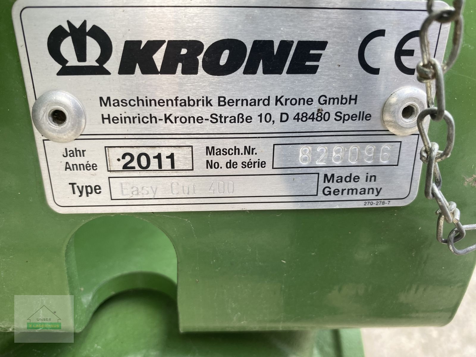 Mähwerk typu Krone Scheibenmähwerk Easy Cut 400, Gebrauchtmaschine v Wartberg (Obrázek 3)